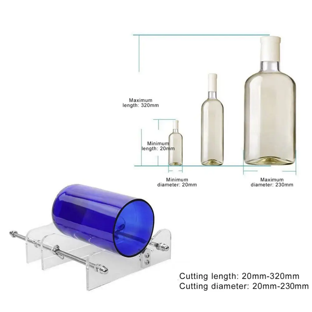 Glass Bottle Cutter Tool Professional For Bottles Cutting Glass Bottle-Cutter DIY Cut Tools Machine Wine Beer Bottle
Glass Bottle Cutter Tool Professional For Bottles Cutting Glass Bottle-Cutter DIY Cut Tools Machine Wine Beer Bottle