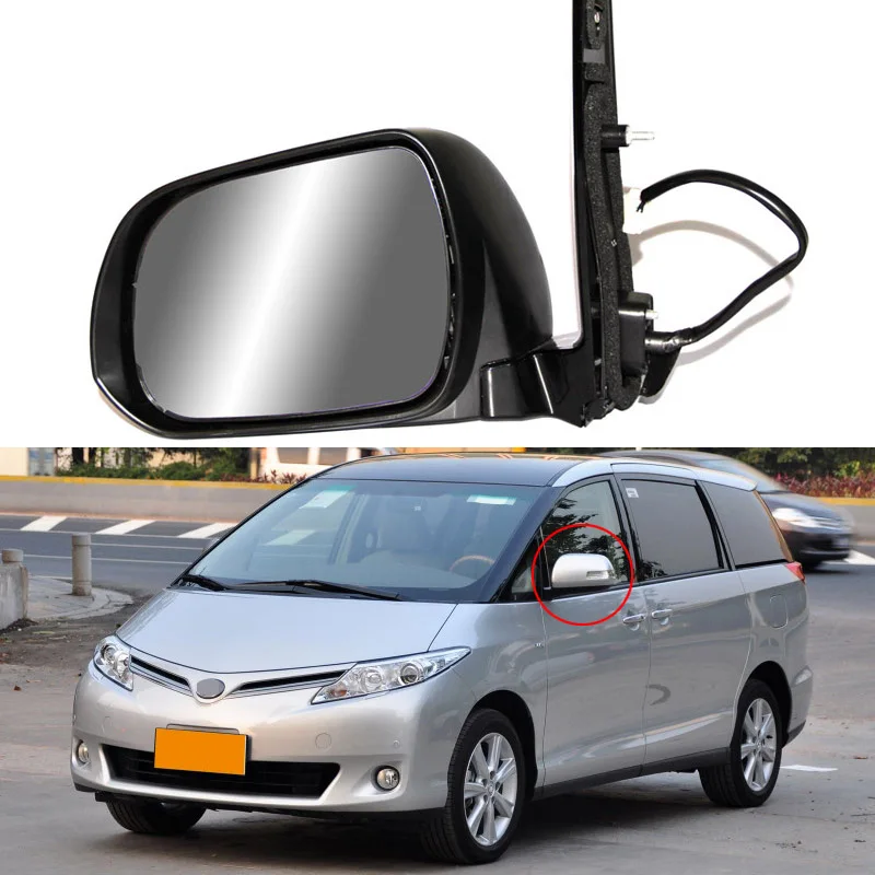 9 Pins Exterior Side Automatic Folding Power Adjustable&Heated Glass LED Turn Signal Mirror For Toyota Previa 2010
9 Pins Exterior Side Automatic Folding Power Adjustable&Heated Glass LED Turn Signal Mirror For Toyota Previa 2010