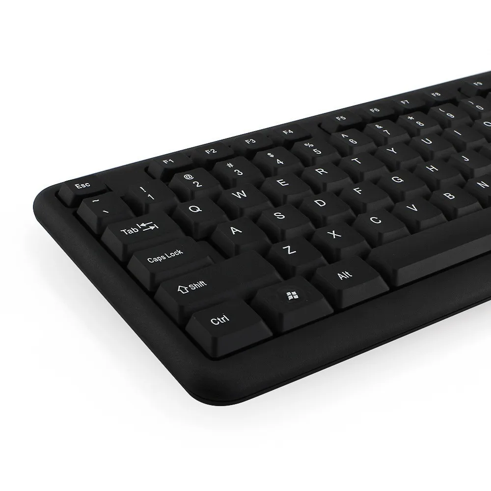 Wired Gaming Computer Keyboard Ergonomic USB Keycaps Gamer 104 Keys Top Printed Double For PC Laptop Desktop | Компьютеры и офис