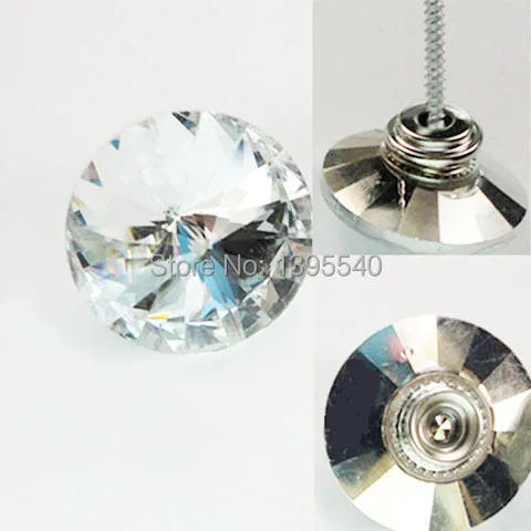 New 30mm Clear Tacks Crystal Glass Nails Sofa Industry Decoration Fileds Soft Crystal Nail KTV Wall Decorative Buckle Nails
New 30mm Clear Tacks Crystal Glass Nails Sofa Industry Decoration Fileds Soft Crystal Nail KTV Wall Decorative Buckle Nails