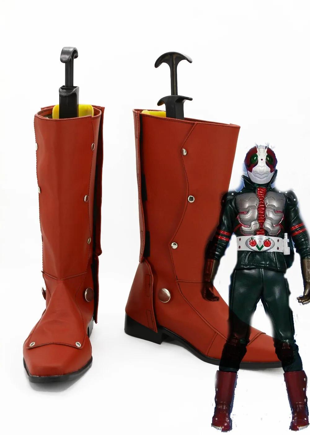 Сапоги для косплея Kamen Rider V3, длинные сапоги в японском стиле аниме, под заказ, для Хэллоуина, Рождества, косплея Love
Сапоги для косплея Kamen Rider V3, длинные сапоги в японском стиле аниме, под заказ, для Хэллоуина, Рождества, косплея Love