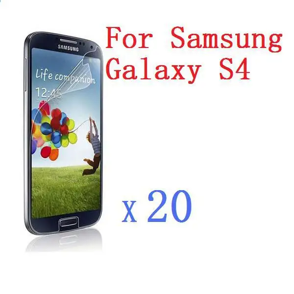 High Clear LCD Screen Film Protector for Samsung Galaxy S4 IV i9500 + Cleaning Cloth +Wholesale For 20 PCS/Lot
High Clear LCD Screen Film Protector for Samsung Galaxy S4 IV i9500 + Cleaning Cloth +Wholesale For 20 PCS/Lot