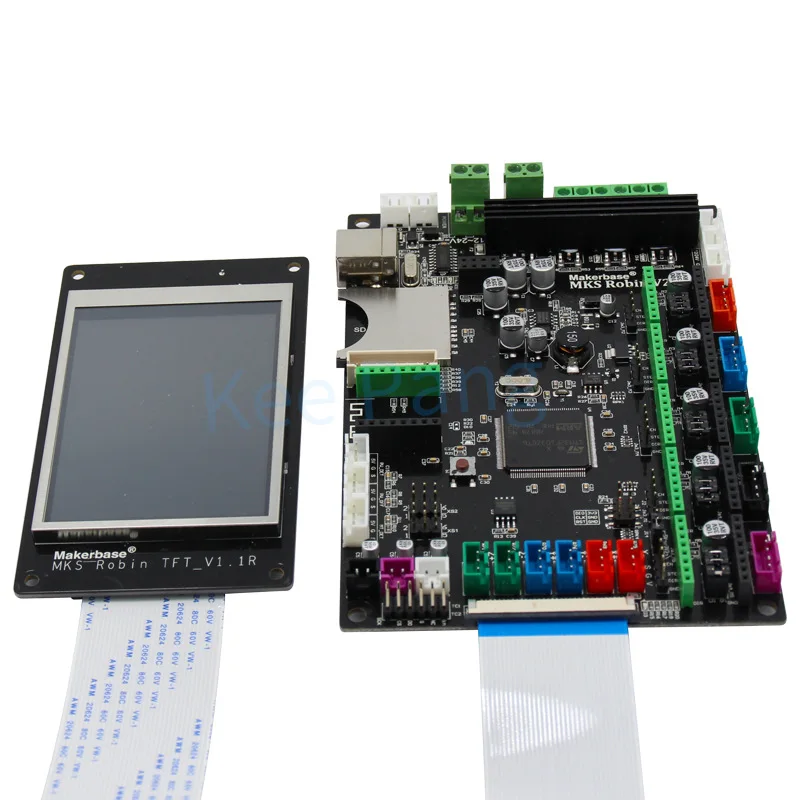 3D printer parts motherboard MKS Robin STM32 integrated board stm32 development board APM controller MKS V2.3
3D printer parts motherboard MKS Robin STM32 integrated board stm32 development board APM controller MKS V2.3