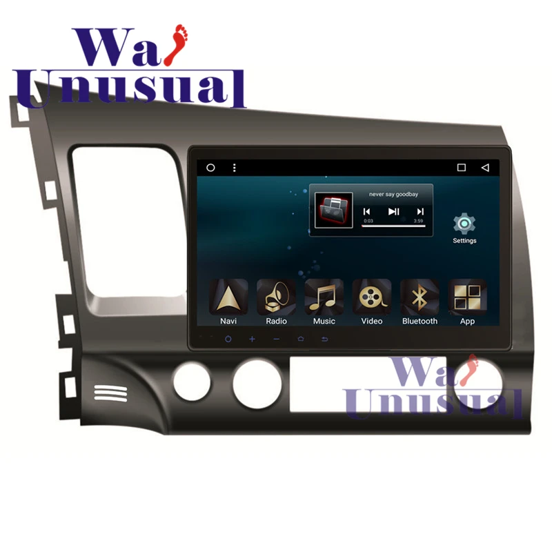 WANUSUAL 10.1" Quad Core 32G 2G RAM Android 6.0 Car Video Player For Honda Civic 2006 2007 2008 2009 2010 2011 With GPS BT WIFI
WANUSUAL 10.1" Quad Core 32G 2G RAM Android 6.0 Car Video Player For Honda Civic 2006 2007 2008 2009 2010 2011 With GPS BT WIFI