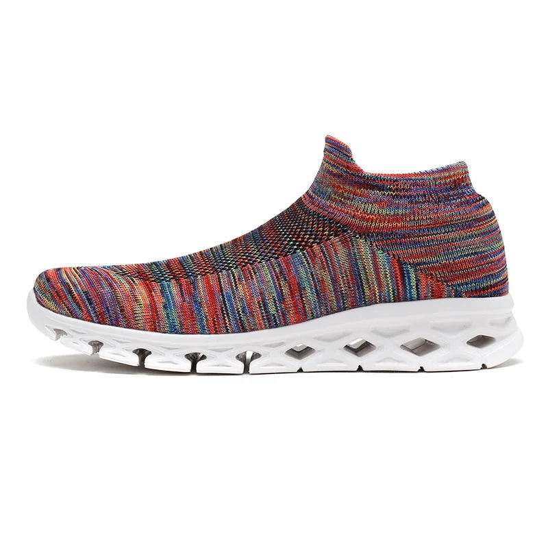 New Spring Men Women Breathable Ventilation Elastic Sports Running Shoes Outdoor Male Fly Fabric Lovers Female Socks Sneakers
New Spring Men Women Breathable Ventilation Elastic Sports Running Shoes Outdoor Male Fly Fabric Lovers Female Socks Sneakers