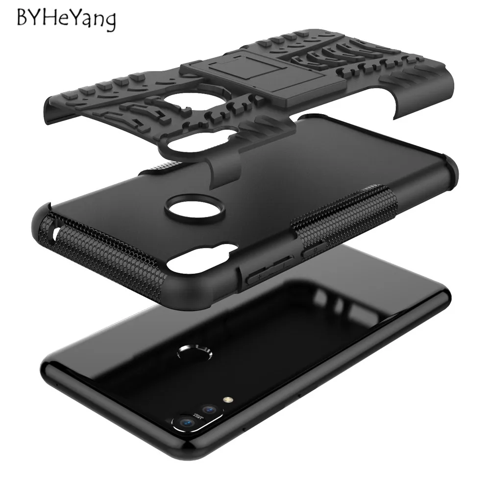 BYHeYang For Asus Zenfone Max Pro M1 ZB602KL Case ShockProof TPU +PC Phone Stand Armor ZB601KL Cover |