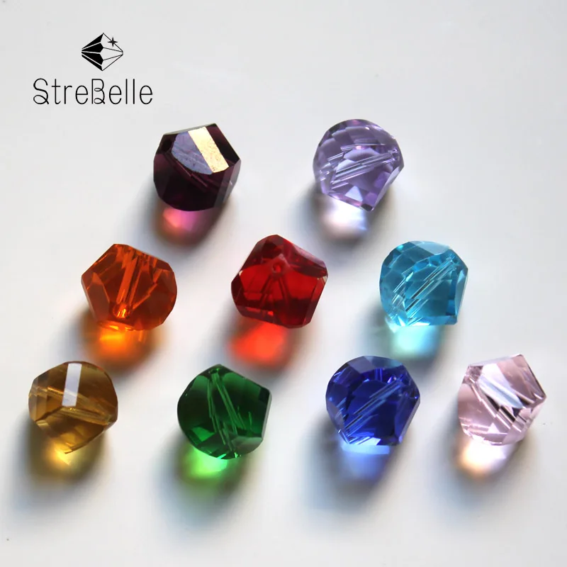 100pcs/Bag 10mm Fashion Twist Shape Handmade DIY Bracelet Necklace Earring Fashion Jewelry Making Crystal Glass Loose Beads
100pcs/Bag 10mm Fashion Twist Shape Handmade DIY Bracelet Necklace Earring Fashion Jewelry Making Crystal Glass Loose Beads
