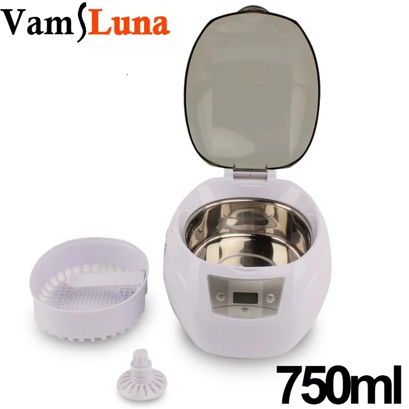 Nail tools Ultrasonic Cleaner with Digital Timer - 750ML for Dental tools, Watch, earing, necklace & Salon Beauty Equipment
Nail tools Ultrasonic Cleaner with Digital Timer - 750ML for Dental tools, Watch, earing, necklace & Salon Beauty Equipment