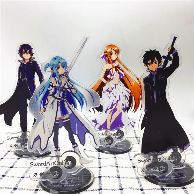 Anime Sword Art Online Acrylic Stand Model Toys SAO Action Figure Pendant toy 15cm double-side gift
Anime Sword Art Online Acrylic Stand Model Toys SAO Action Figure Pendant toy 15cm double-side gift