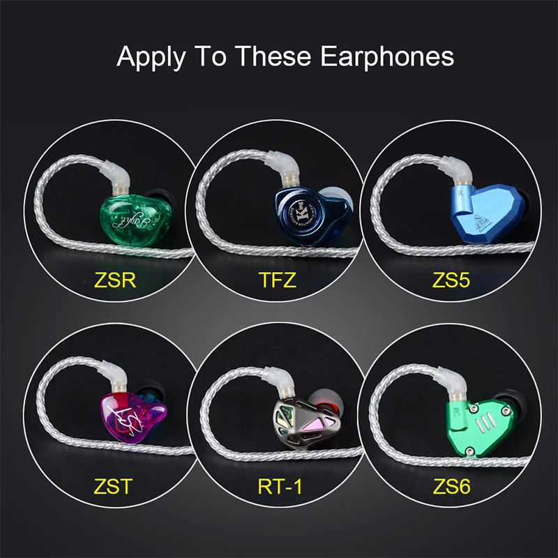 TRN 2.5mm plug Replacement Cable 2Pin 0.75MM Upgraded Plated Silver Use For TRN V10 V20 KZ ZS6/ZST ZSR ZS10 TFZ RT-1 Universal
TRN 2.5mm plug Replacement Cable 2Pin 0.75MM Upgraded Plated Silver Use For TRN V10 V20 KZ ZS6/ZST ZSR ZS10 TFZ RT-1 Universal