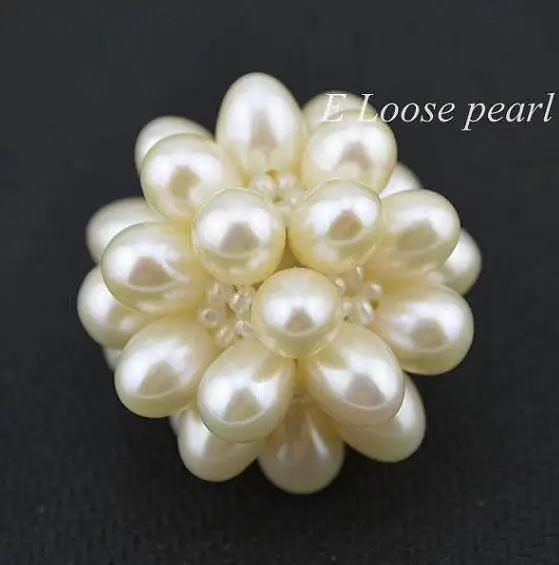 Luck Pearls Jewelry AAA Natural White Cluster Ball Freshwater Pearl Tearderops Loose Pearls 28MM Bridal Design Wedding Gift
Luck Pearls Jewelry AAA Natural White Cluster Ball Freshwater Pearl Tearderops Loose Pearls 28MM Bridal Design Wedding Gift
