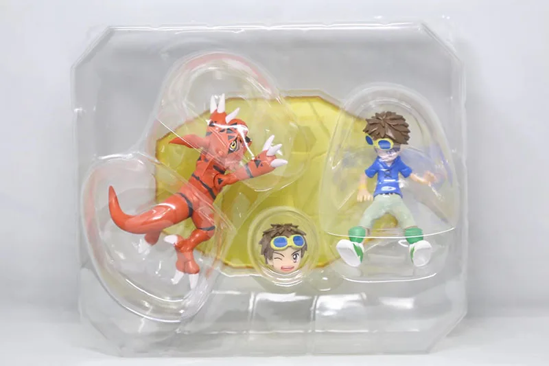 Новинка 2017 года аниме Digimon guilmon и Мацуда takato PVC Фигурки Модель Игрушечные лошадки