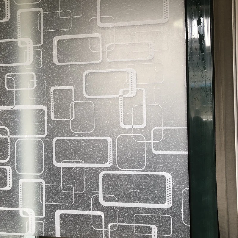 Frosted Window Films Glass Film Self-Adhesive Stickers for Bathroom Kitchen Office Sliding Door Glass White Geometric Lattice
Frosted Window Films Glass Film Self-Adhesive Stickers for Bathroom Kitchen Office Sliding Door Glass White Geometric Lattice
