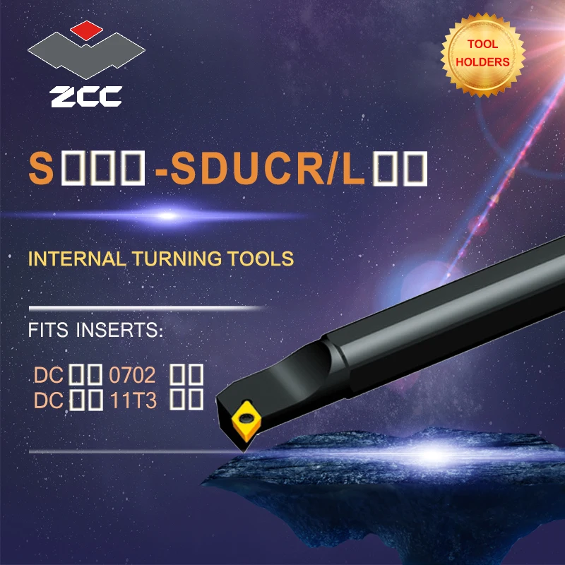 ZCC CNC lathe tool holder SDUCR/L tungsten carbide cutting tool for carbide inserts DCMT DCMG DCMT11T304 internal turning tool
ZCC CNC lathe tool holder SDUCR/L tungsten carbide cutting tool for carbide inserts DCMT DCMG DCMT11T304 internal turning tool