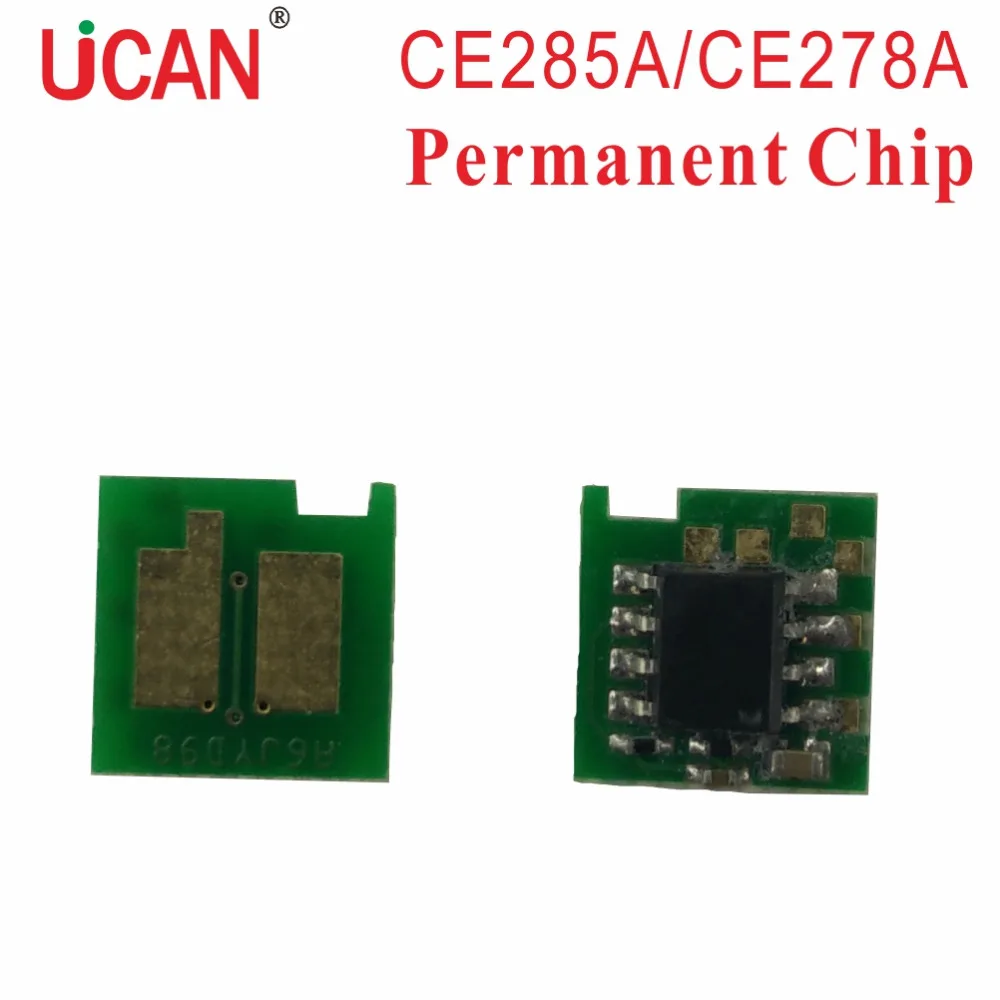 2 шт. Перманентный тонер картридж чип для HP CE285A CE278A CB435A CB436A особенно подходит