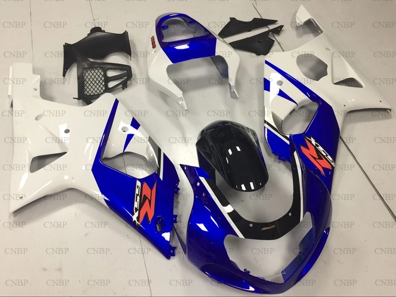 GSX R 600 750 1000 2000 - 2003 K12 мотоцикл обтекатель R600 R750 R1000 03 02 белые синие комплекты