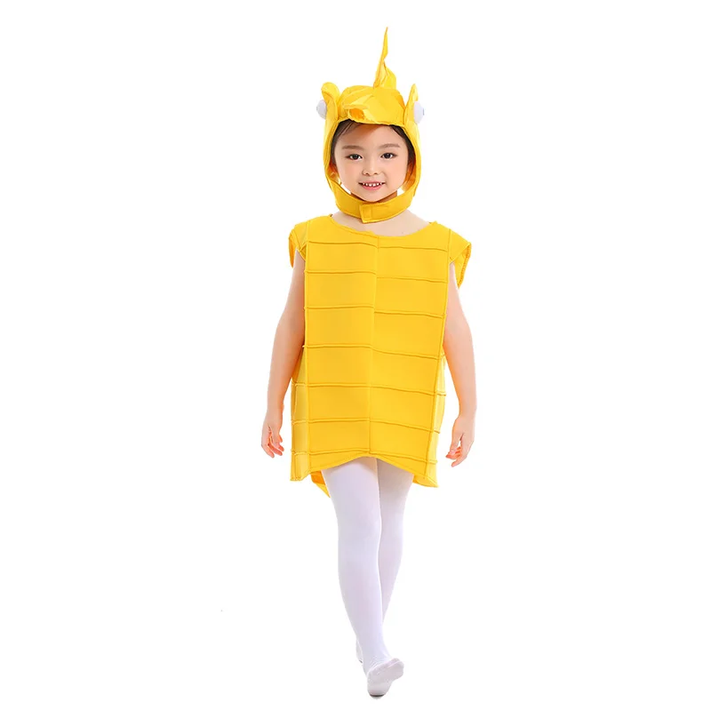 Child Yellow Sea Horse Cosplay Costume Kids Marine Animal Costumes Child Halloween Party Costume
Child Yellow Sea Horse Cosplay Costume Kids Marine Animal Costumes Child Halloween Party Costume