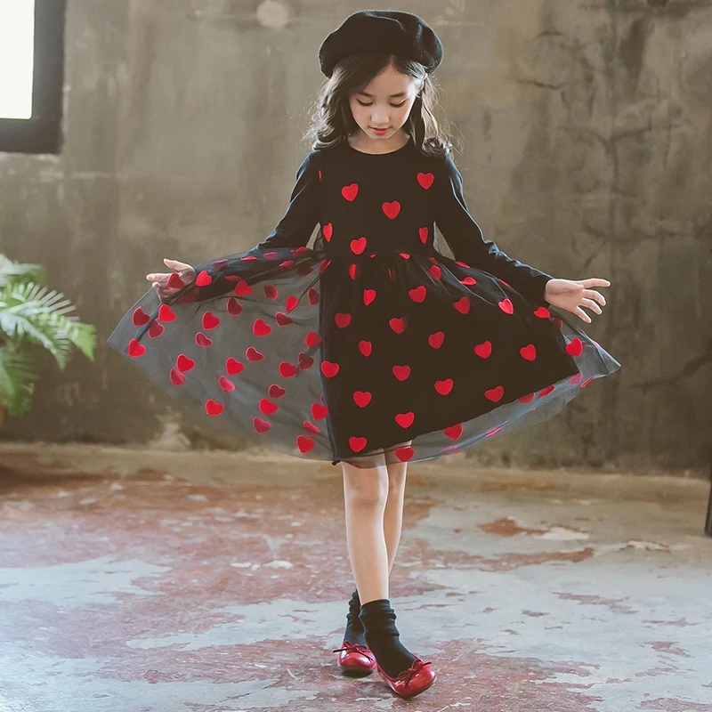 Kids Girls Dress Set Fall 2019 Girls Long Sleeve Dress & Lace Dress 2 pcs Children Girls Tutu Dress for Party Black School Wear
Kids Girls Dress Set Fall 2019 Girls Long Sleeve Dress & Lace Dress 2 pcs Children Girls Tutu Dress for Party Black School Wear