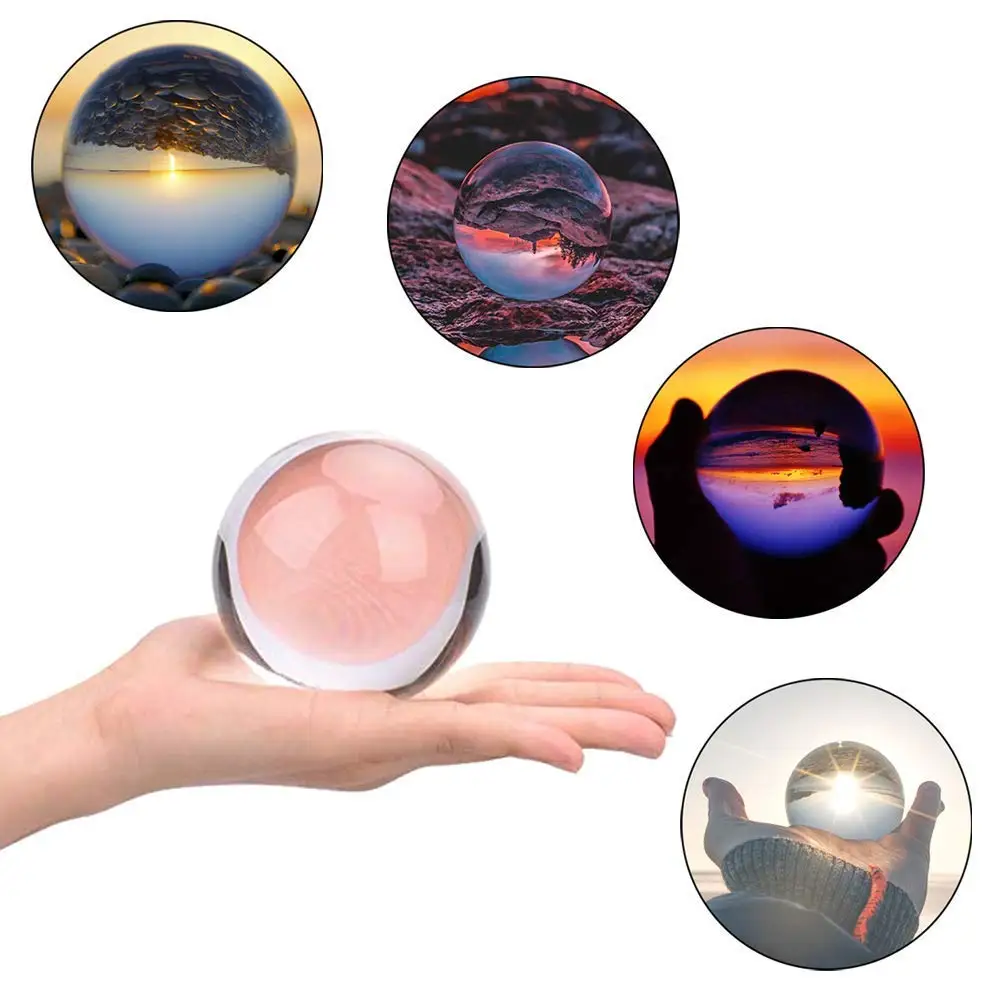 H&D 60MM/2.4" Clear Crystal Divination Ball Photography Props Free Glass Stand for Photography Decoration
H&D 60MM/2.4" Clear Crystal Divination Ball Photography Props Free Glass Stand for Photography Decoration