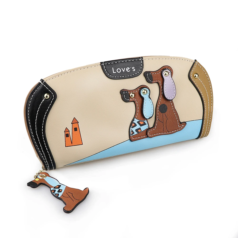2018 New Fashion Dog Women Wallets Luxury Brand Famous Designer Wallet Female Cute Animal Card Holder Long Cartoon Women Purse
2018 New Fashion Dog Women Wallets Luxury Brand Famous Designer Wallet Female Cute Animal Card Holder Long Cartoon Women Purse
