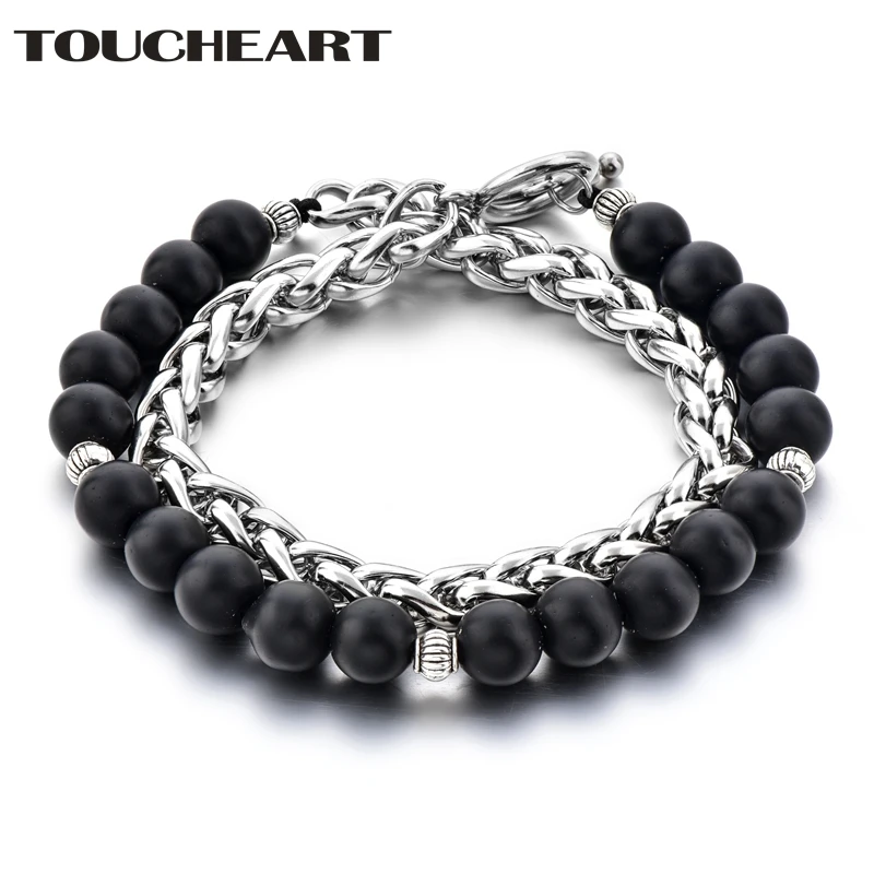 TOUCHEART Black Crystal DIY Bracelet Handmade Bead Stainless Steel Bracelet&Bangles For Women Jewelry Making Bracelets SBR190040
TOUCHEART Black Crystal DIY Bracelet Handmade Bead Stainless Steel Bracelet&Bangles For Women Jewelry Making Bracelets SBR190040