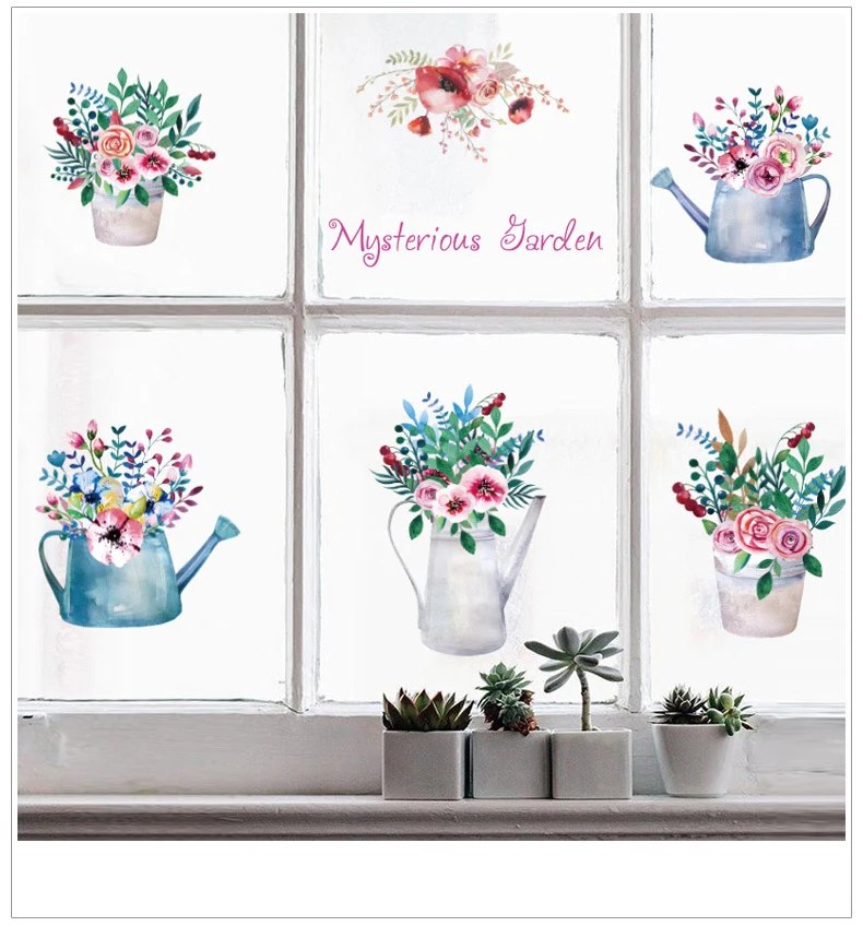 Cute flower pots wall stickers children 's room cartoon wallpaper self - adhesive shop shop potted decorative stickers
Cute flower pots wall stickers children 's room cartoon wallpaper self - adhesive shop shop potted decorative stickers