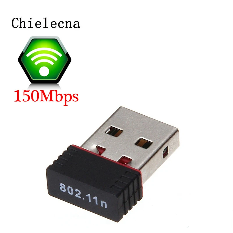 Лидер продаж беспроводной USB Wi Fi адаптер Chielecna 150 Мбит/с 802.11n 150M сетевая Lan карта|lan