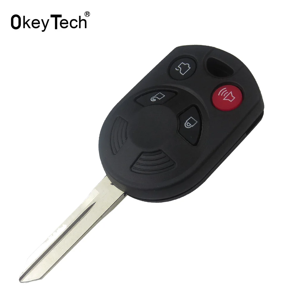 OkeyTech 4 Button Uncut Blank Blade Replacement Car Key Shell Auto Cover Case Fob for Ford Edge Escape Focus Lincoln Mercury Key
OkeyTech 4 Button Uncut Blank Blade Replacement Car Key Shell Auto Cover Case Fob for Ford Edge Escape Focus Lincoln Mercury Key
