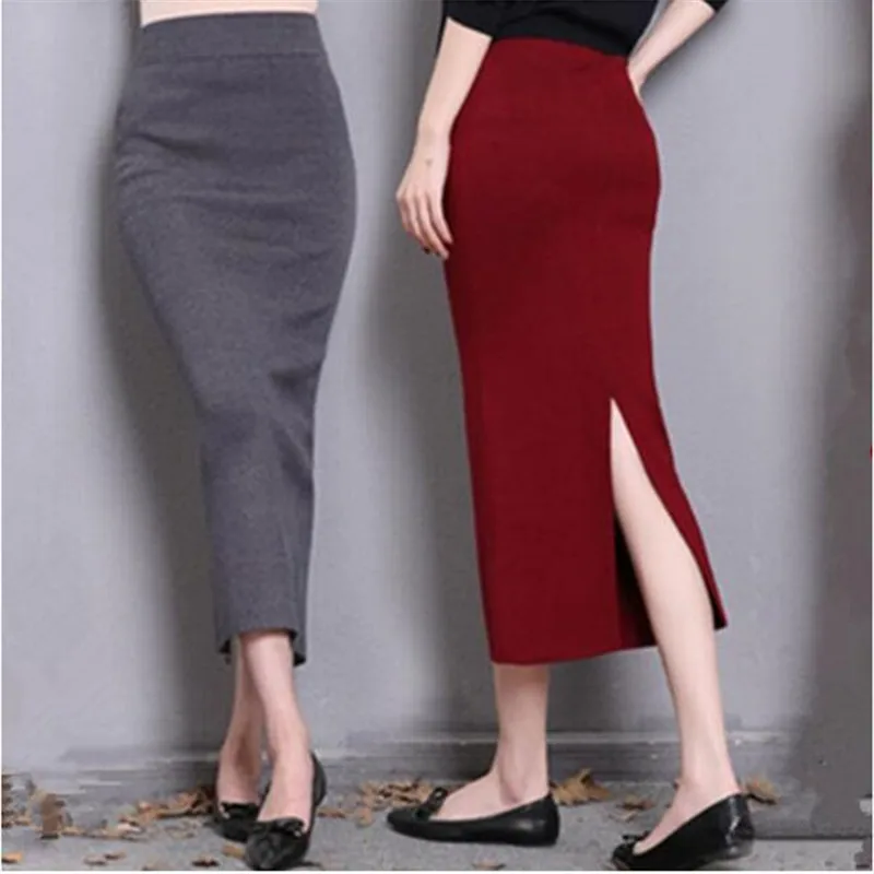 2022 Women Autumn Winter Solid Thicken Velvet Skirt OL Back Split Pencil Skirts High Waist Warm Bodysuit Skirts
2022 Women Autumn Winter Solid Thicken Velvet Skirt OL Back Split Pencil Skirts High Waist Warm Bodysuit Skirts