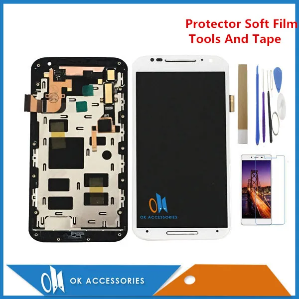 ЖК-дисплей 5,2 дюйма для Motorola X + 1 X2 XT1092 XT1095 XT1097, дисплей для Moto X2 с цифровым устройством для сенсорного экрана с рамкой и комплектами
ЖК-дисплей 5,2 дюйма для Motorola X + 1 X2 XT1092 XT1095 XT1097, дисплей для Moto X2 с цифровым устройством для сенсорного экрана с рамкой и комплектами