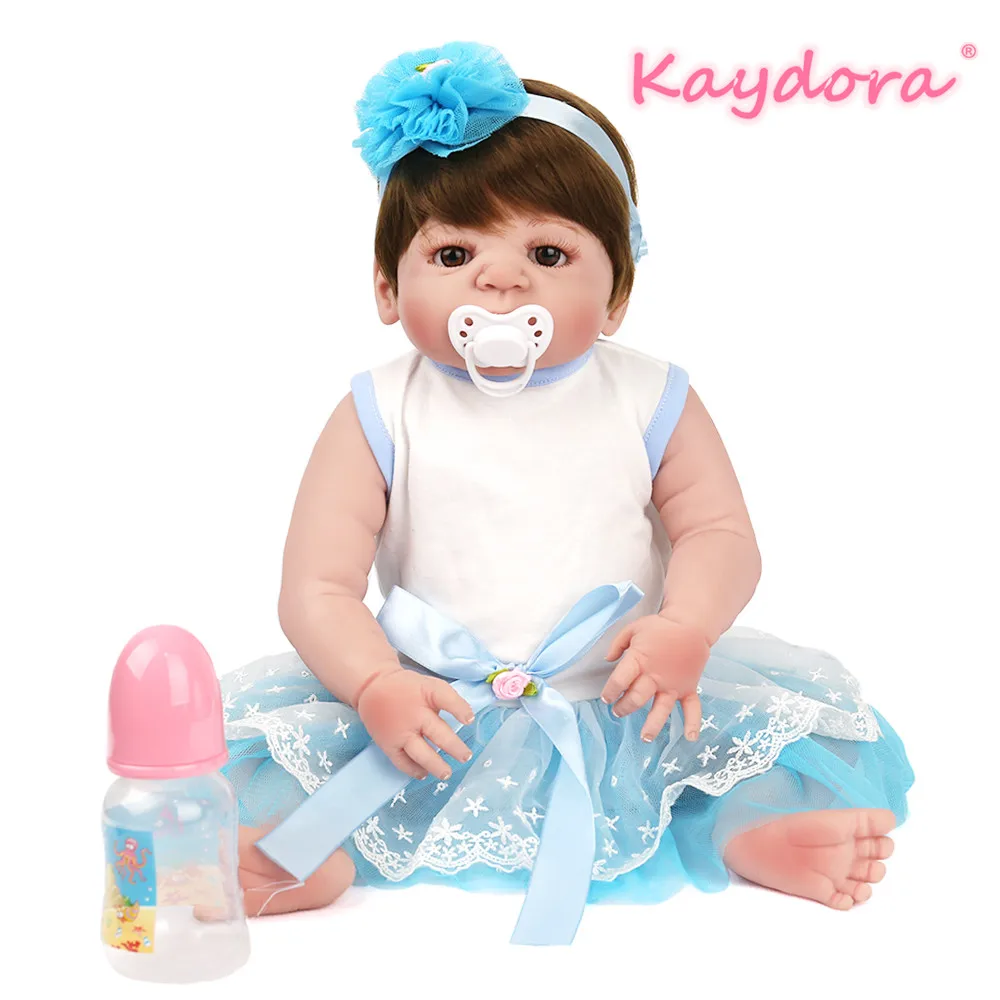KAYDORA, 22 дюйма, 55 см, Кукла Reborn, для маленькой принцессы, полностью виниловая, lol, игрушка, красивая девушка, Bebe, милое платье, Лидер продаж
KAYDORA, 22 дюйма, 55 см, Кукла Reborn, для маленькой принцессы, полностью виниловая, lol, игрушка, красивая девушка, Bebe, милое платье, Лидер продаж