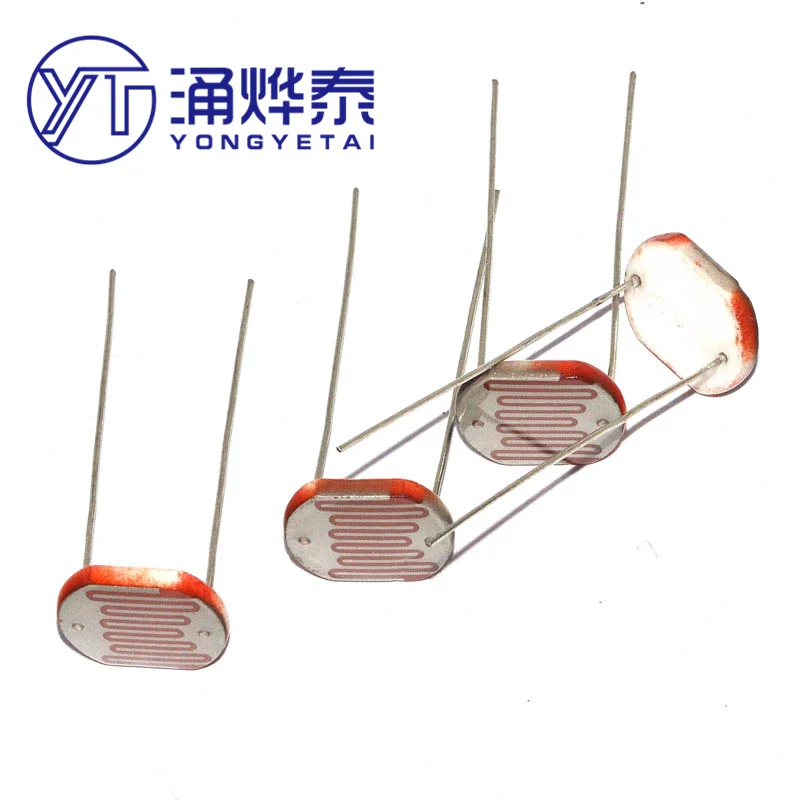 10mm Photosensitive Resistor Photoelectric Switching Element Photoelectric Detection Element
10mm Photosensitive Resistor Photoelectric Switching Element Photoelectric Detection Element