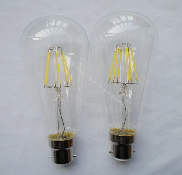 Wholesale 100 pieces led Edison bulbs 8W LED vintage bulbs ST64 ST19 B22 bayonet led retro bulb 110V 120V 220V 240V 230V
Wholesale 100 pieces led Edison bulbs 8W LED vintage bulbs ST64 ST19 B22 bayonet led retro bulb 110V 120V 220V 240V 230V