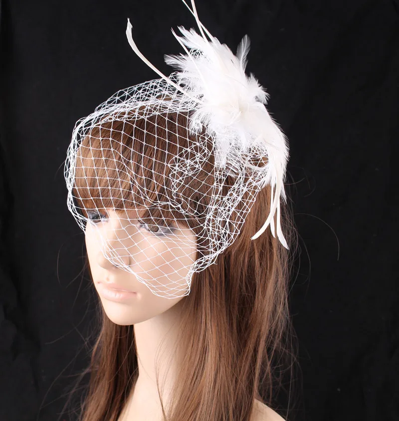Multiple Color Polyester Party Fascinatos Feather Flowers Bridal Hair Accessories Veils Attractive Wedding Headwear Retail FS76
Multiple Color Polyester Party Fascinatos Feather Flowers Bridal Hair Accessories Veils Attractive Wedding Headwear Retail FS76