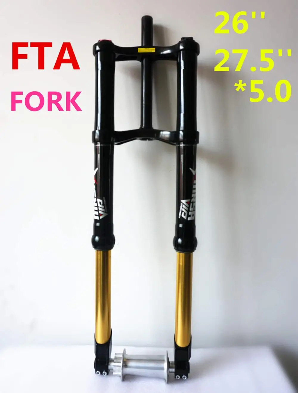Fat fork snow bike suspension 20 мм * 150 26 "* 4 8 5 0" snow/beach 27 5*4 DH cruiser barrel. d ebike|Велосипедная вилка|