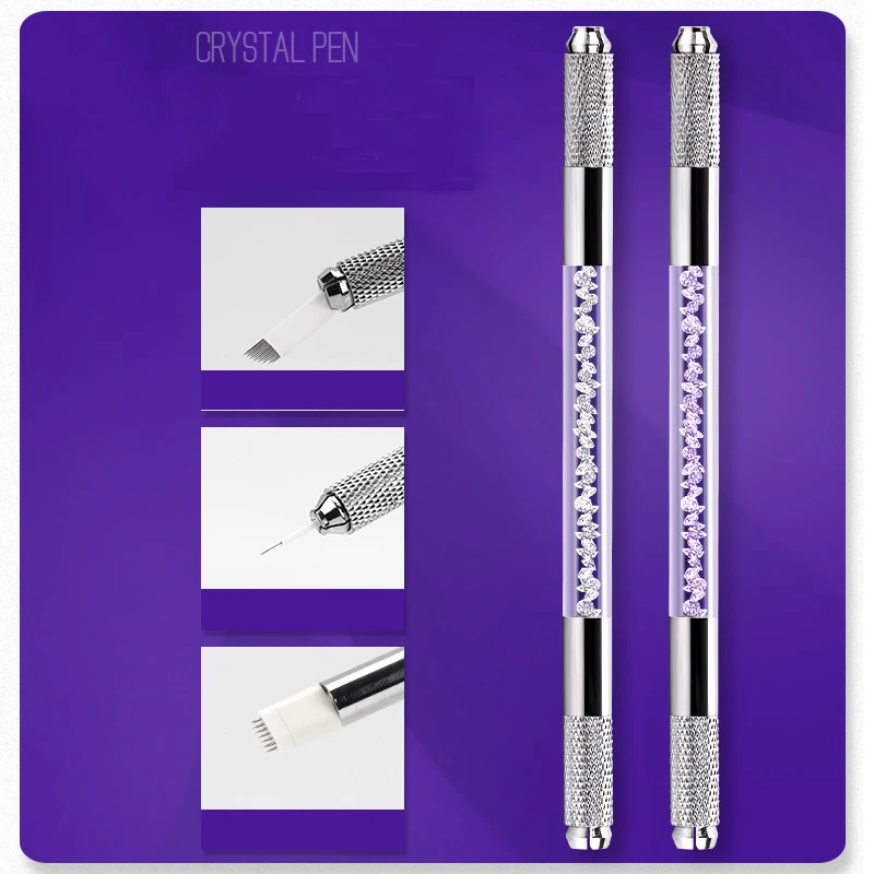 Crystal High Quality Permanent 3D Embroidery Pen Professional Eyebrow Tattoo Pen Manual Microblading Pen For Permanent Makeup
Crystal High Quality Permanent 3D Embroidery Pen Professional Eyebrow Tattoo Pen Manual Microblading Pen For Permanent Makeup