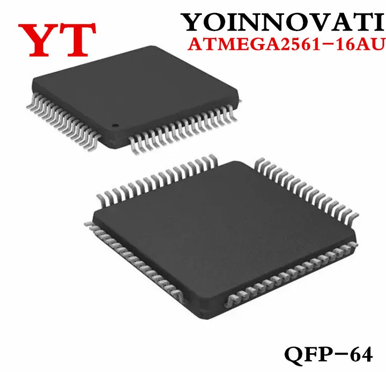 

10pcs/lot ATMEGA2561-16AU ATMEGA2561 MCU 8BIT 256KB FLASH QFP64 IC best quality.