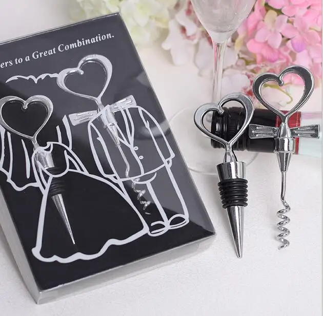 5SET(10PCS)/LOT Wine Bottle Opener & Stopper Set Black Gift Box Packing Party Souvenirs Wedding Favor Gift
5SET(10PCS)/LOT Wine Bottle Opener & Stopper Set Black Gift Box Packing Party Souvenirs Wedding Favor Gift