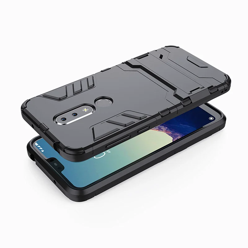 Чехол для Nokia 8 Sirocco армированный чехол-подставка телефона 1 3 5 6 7 plus 9 pureview N2 X5 X6 X7 |