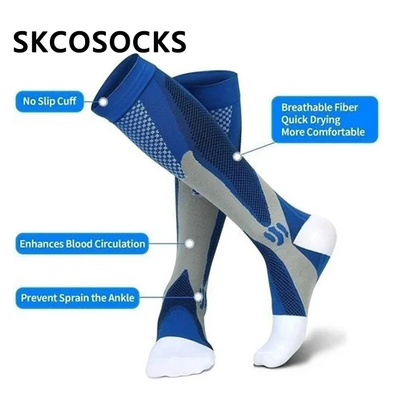 High Quality Men Compression Socks Leg Support Stretch Compression Socks For Anti Fatigue Pain Relief Knee High Stockings
High Quality Men Compression Socks Leg Support Stretch Compression Socks For Anti Fatigue Pain Relief Knee High Stockings