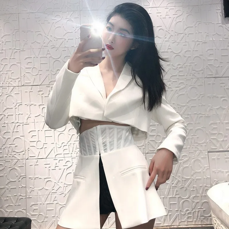 Женский блейзер с длинным рукавом U-SWEAR, Женская туника, костюмная куртка, Женский блейзер, белый блейзер в стиле пэчворк, Женская куртка
Женский блейзер с длинным рукавом U-SWEAR, Женская туника, костюмная куртка, Женский блейзер, белый блейзер в стиле пэчворк, Женская куртка