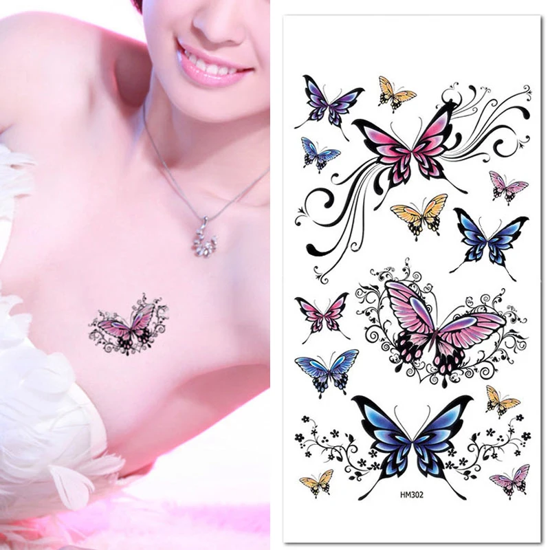 Sexy Colorful Flower Waterproof Temporary Tattoos Sleeve Women Removable Body Tattoo Stickers Henna Fake Tattoo Paste Pattern
Sexy Colorful Flower Waterproof Temporary Tattoos Sleeve Women Removable Body Tattoo Stickers Henna Fake Tattoo Paste Pattern