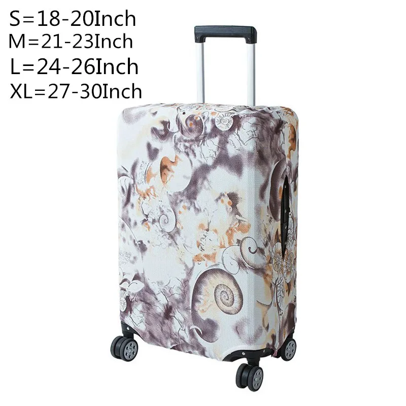 HMUNII Luggage Protective Cover For 18 to 30 inch Trolley suitcase Elastic Dust Bags Case Travel Accessories Supplies Item A1-16 | Багаж и