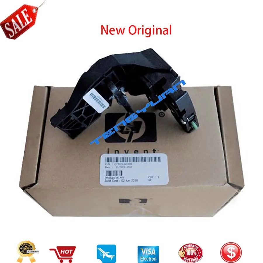 1PCS X New Original C7769-60390 C7769-60163 Cutter assembly for DesignJet 500 800 500ps Plotter Parts on Sale
1PCS X New Original C7769-60390 C7769-60163 Cutter assembly for DesignJet 500 800 500ps Plotter Parts on Sale