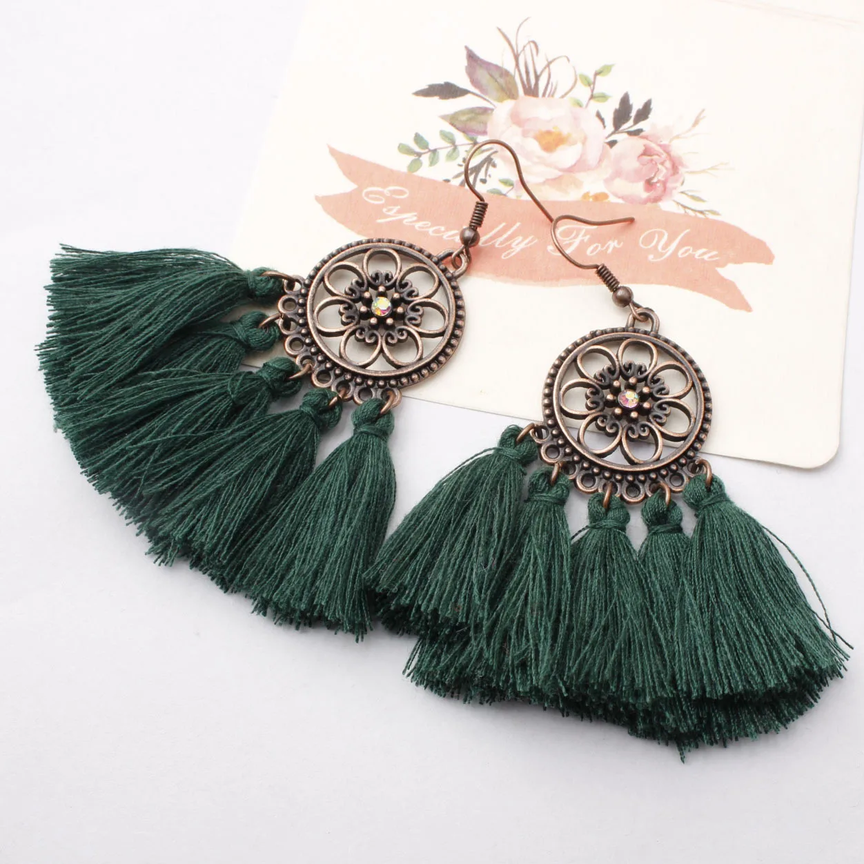 2018 Pop Bohemian Statement Tassel Earrings for Women Vintage Round Long Drop Earrings Wedding Party Bridal Fringed Jewelry Gift
2018 Pop Bohemian Statement Tassel Earrings for Women Vintage Round Long Drop Earrings Wedding Party Bridal Fringed Jewelry Gift