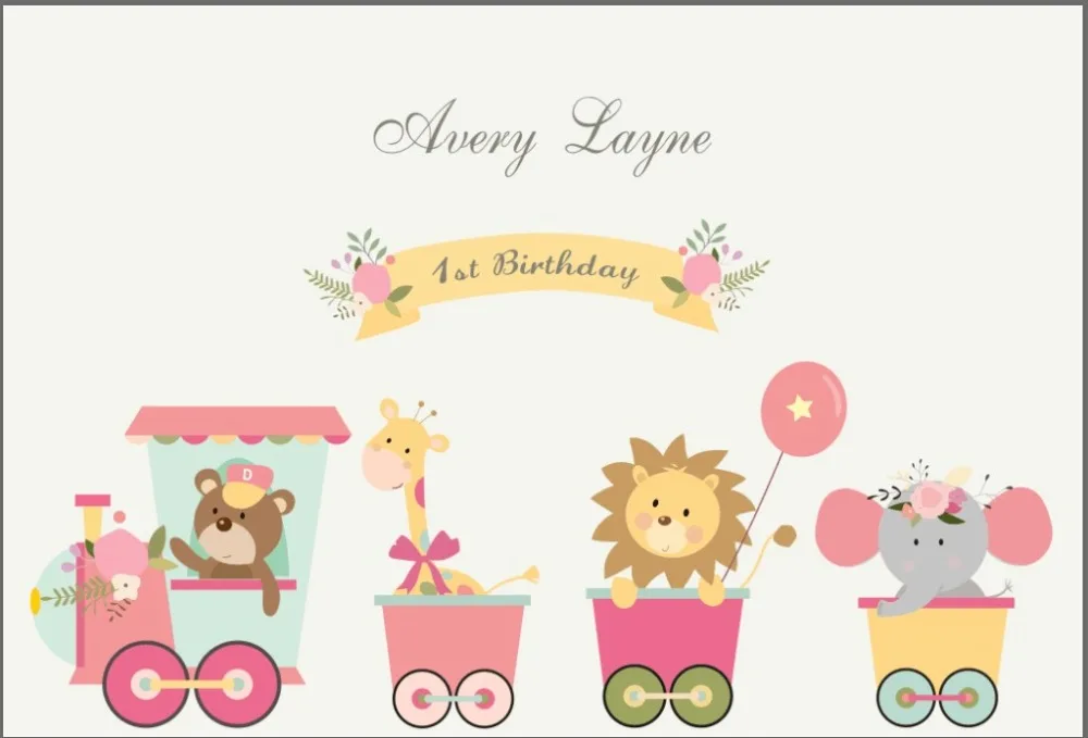 custom jungle first birthday safari train backdrops High quality Computer print party photo studio background
custom jungle first birthday safari train backdrops High quality Computer print party photo studio background