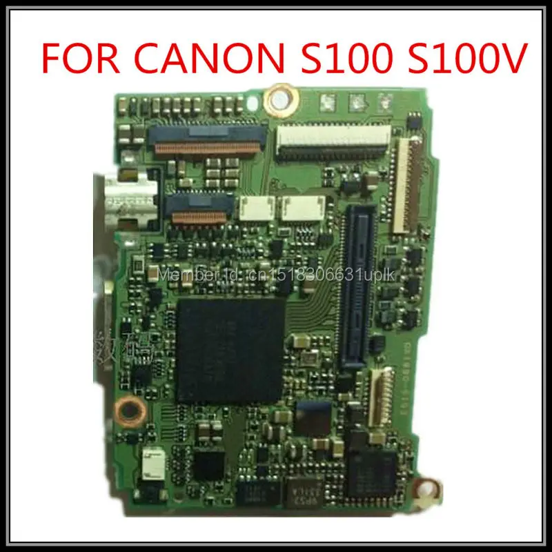 Оригинальная материнская плата s100 для Canon S100V запасная часть камеры Бесплатная