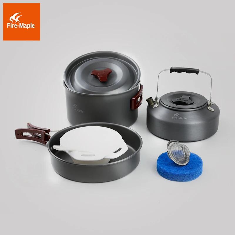 Fire MapleFMC-201/203/206 Cost-effective Outdoor Camping or Picnic Portable Pot Set with Folding Handle and Mesh Carrying Case
Fire MapleFMC-201/203/206 Cost-effective Outdoor Camping or Picnic Portable Pot Set with Folding Handle and Mesh Carrying Case