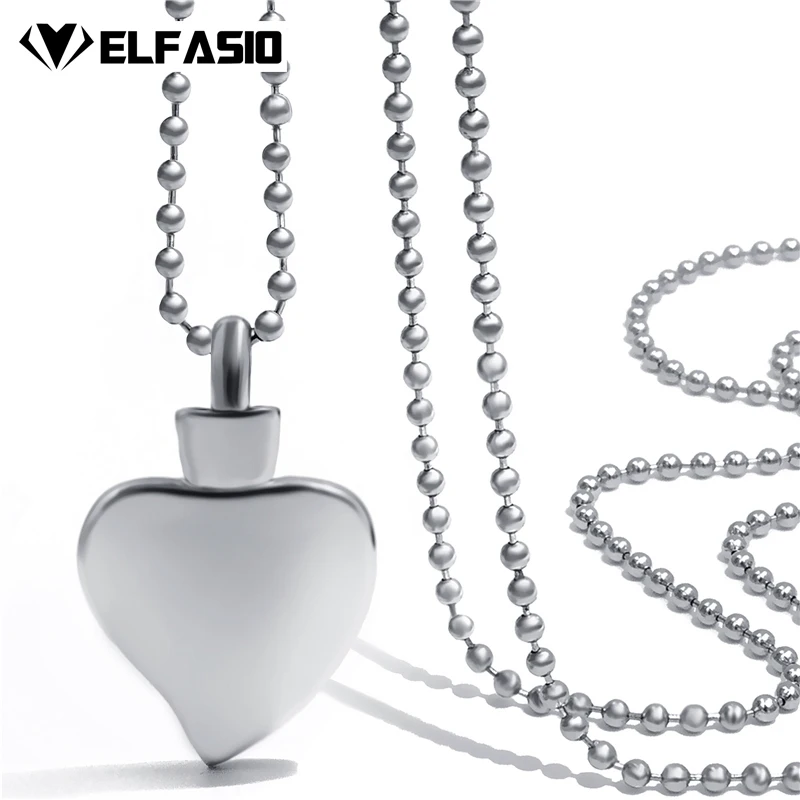 Womens Girls Silver Plain Heart Cremation Keepsake Memorial Urn Stainless Steel Pendant Necklace Chain Jewelry UP032
Womens Girls Silver Plain Heart Cremation Keepsake Memorial Urn Stainless Steel Pendant Necklace Chain Jewelry UP032