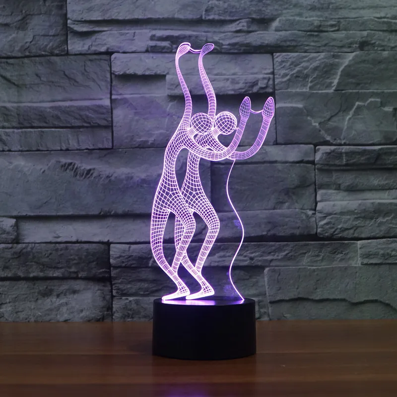 Новинка 3D USB дизайнерская абстрактная красочная градиентная креативная балетная танцевальная настольная лампа ночник для вечерние Декор д...
Новинка 3D USB дизайнерская абстрактная красочная градиентная креативная балетная танцевальная настольная лампа ночник для вечерние Декор д...